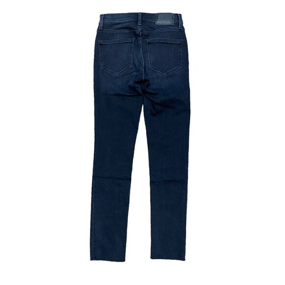 Denim Forum Size 24 Aritzia black jeans Nico Mid-Rise Skinny Crop Classic Boho - Picture 3 of 7